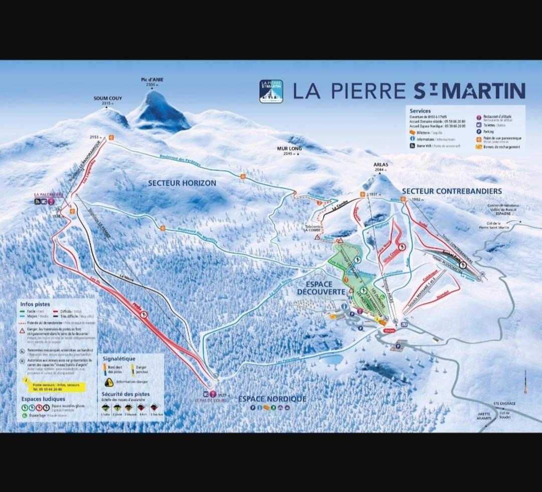 Apartamento Aunamendi Pyrenees La Pierre Saint Martin Exteriér fotografie